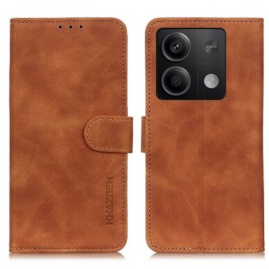 Xiaomi Redmi Note 13 5G brown KHAZNEH dėklas