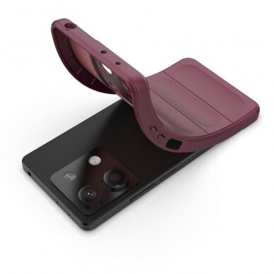 Xiaomi Redmi Note 13 5G wine Tracy Anti-slip Rugged nugarėlė 2