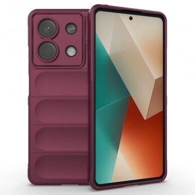 Xiaomi Redmi Note 13 5G wine Tracy Anti-slip Rugged nugarėlė