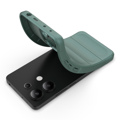 Xiaomi Redmi Note 13 green Tracy Anti-slip Rugged nugarėlė 3