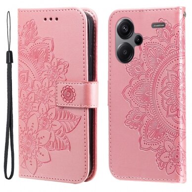 Xiaomi Redmi Note 13 PRO+ 5G Tracy MEZZO pink Mandala dėklas