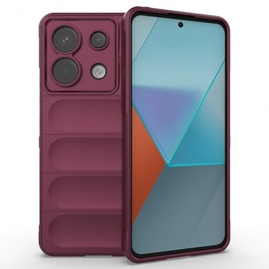 Xiaomi Redmi Note 13 Pro 5G / Poco X6 5G wine Tracy Anti-slip Rugged nugarėlė