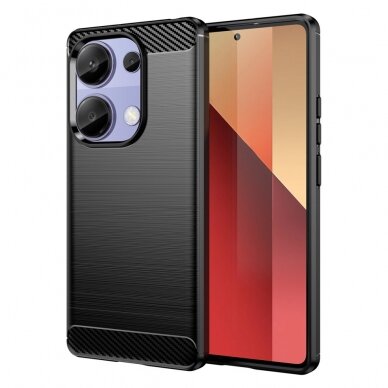 Xiaomi Redmi Note 13 PRO / Poco M6 PRO black LYGCARBON nugarėlė