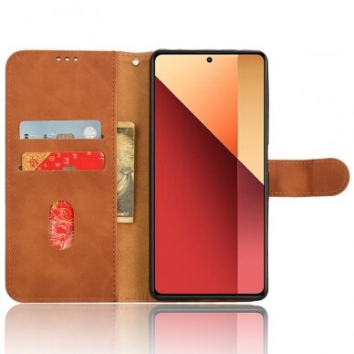 Xiaomi Redmi Note 13 PRO / Poco M6 PRO brown Tracy DMING dėklas 1