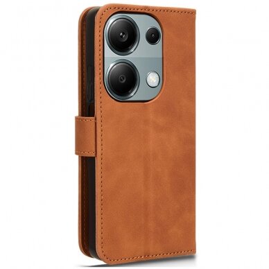 Xiaomi Redmi Note 13 PRO / Poco M6 PRO brown Tracy DMING dėklas 4