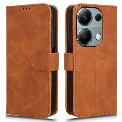 Xiaomi Redmi Note 13 PRO / Poco M6 PRO brown Tracy DMING dėklas