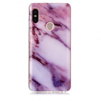 XIAOMI REDMI NOTE 5 PRO Tracy nugarėlė Purple Marble 1