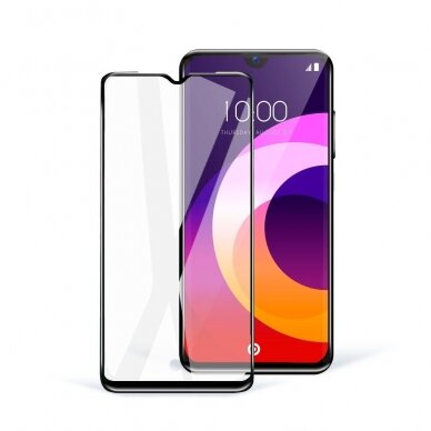 XIAOMI REDMI NOTE 8 /REDMI NOTE 8 2021 juodas FLEXIBLE CERAMIC pilnas apsauginis stiklas