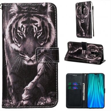 XIAOMI REDMI NOTE 8 PRO tracy fashion dėklas Tiger