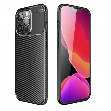 Xiaomi Redmi Note 9 black CARBON FIBER nugarėlė 3