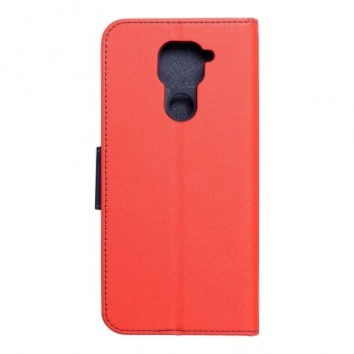 Xiaomi Redmi Note 9 red Fancy Diary dėklas 1