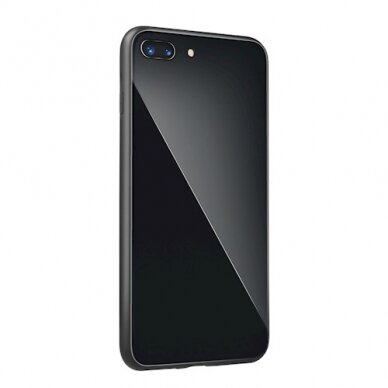 XIAOMI REDMI NOTE5 PRO rausva GLASS CASE nugarėlė 3