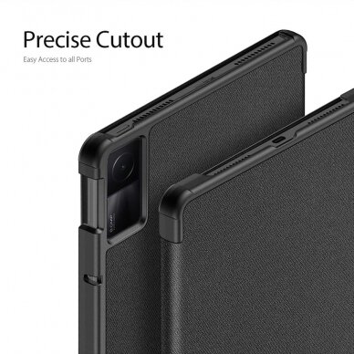 Xiaomi Redmi Pad 10.6" black DUX DUCIS domo TRIFOLD dėklas 4