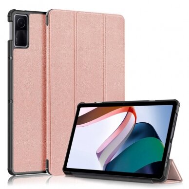 Xiaomi Redmi Pad 10.6" rausvas TRIFOLD dėklas