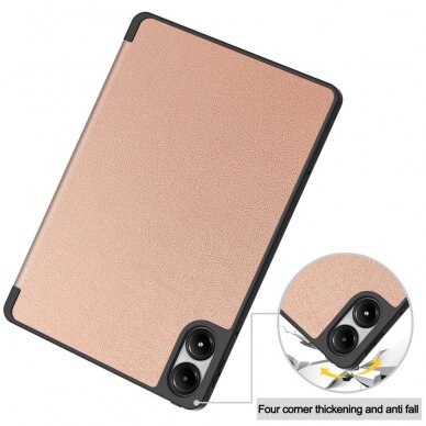 Xiaomi Redmi Pad Pro 12.1" rose gold TRIFOLD dėklas 6