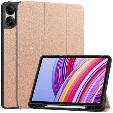 Xiaomi Redmi Pad Pro 12.1" rose gold TRIFOLD dėklas