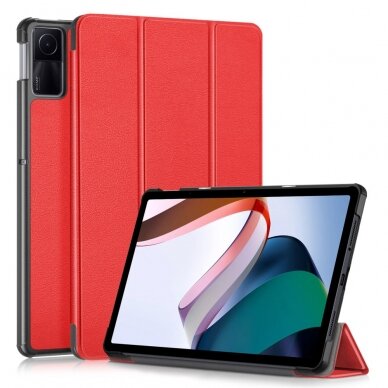 Xiaomi Redmi Pad SE 11" red TRIFOLD dėklas