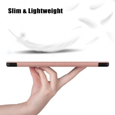 Xiaomi Redmi Pad SE 11" rose gold TRIFOLD dėklas 8