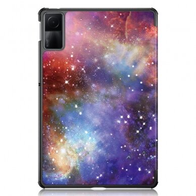 Xiaomi Redmi Pad SE 11" TRIFOLD dėklas Galaxy 1