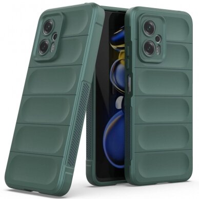 XIAOMI REDMI POCO X4 GT žalia Tracy Anti-slip Rugged nugarėlė 1