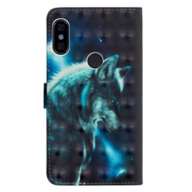 XIAOMI Redmi S2 tracy fashion 3D dėklas Wolf 3