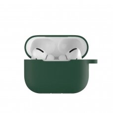 Žalias dėklas Airpods Pro 2nd Gen Naked Silicone Devia